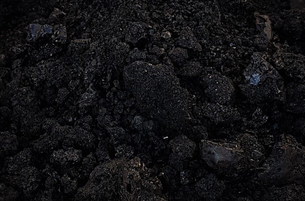 Crunchy soof removed from a chimney